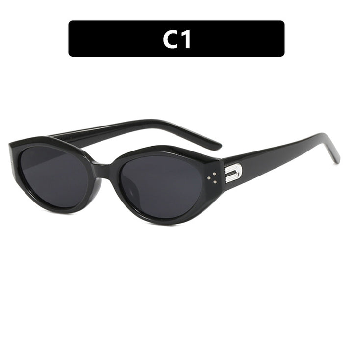 Women's Cat-Eye Sunglasses with Elegant Plastic Frame Bowlift