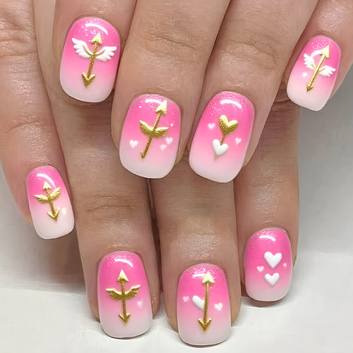 Designer Press-On Nail Art Bowlift