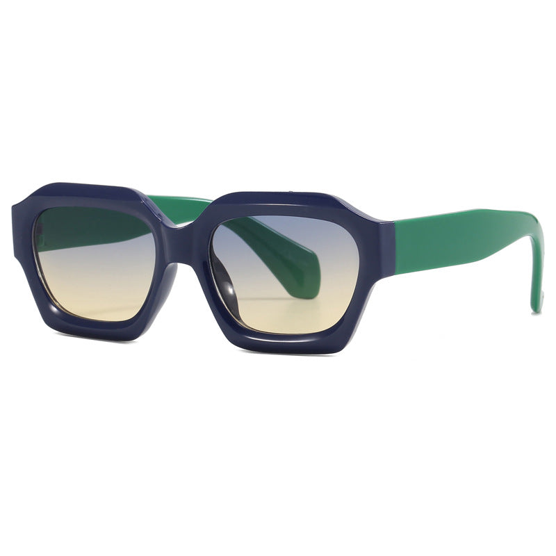 Women's fashionable geometric oversized sunglasses Bowlift