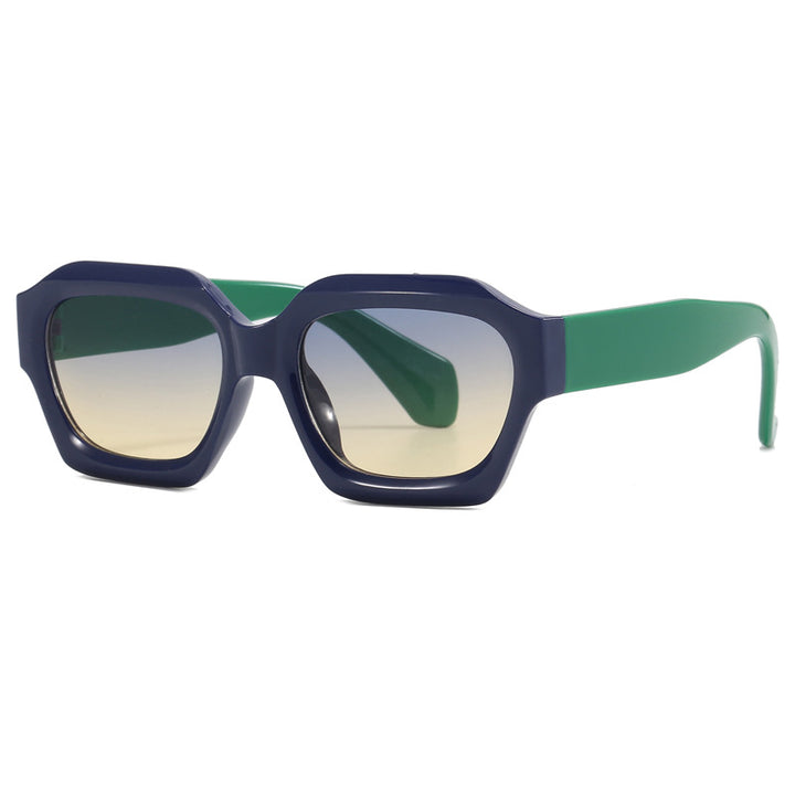 Women's fashionable geometric oversized sunglasses Bowlift