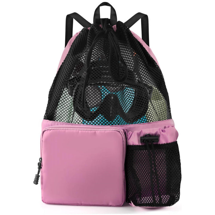 Sporty mesh backpack with insulated side pocket Bowlift
