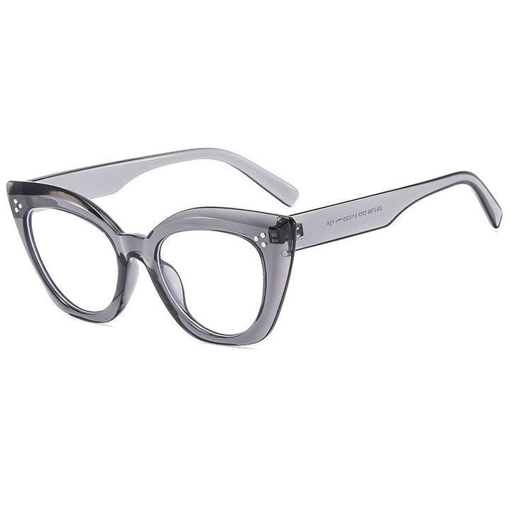 Women's Cat-Eye Sunglasses with Luxurious Accents Bowlift