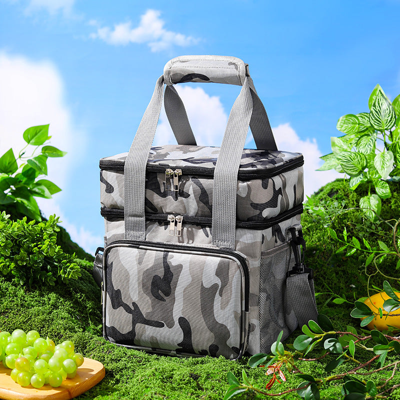 Insulated Multi-Layered Lunch Cooler