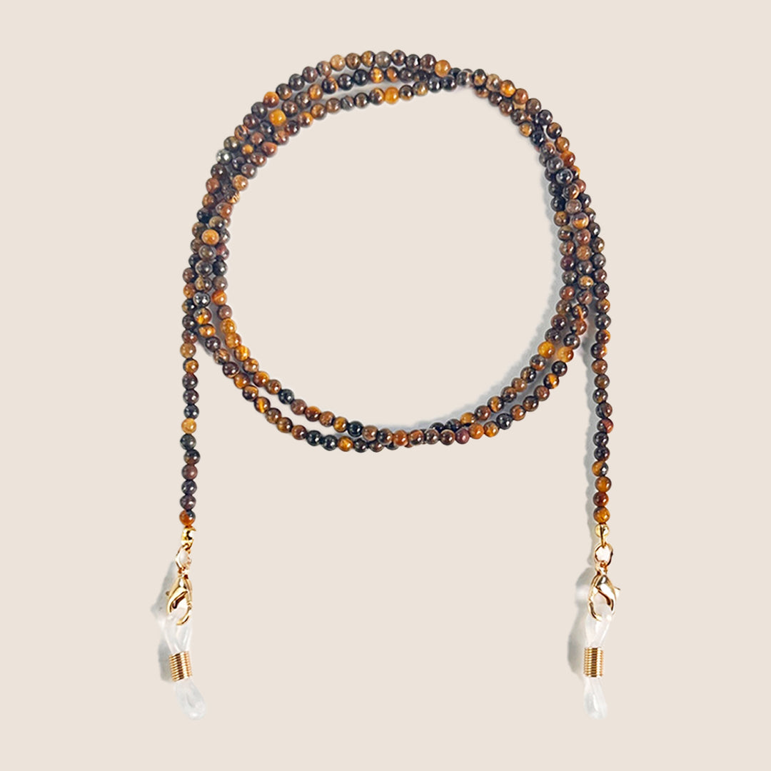 Natural Stone Beaded Eyewear Holder Bowlift