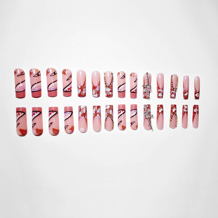 Artistic 3D Nail Extensions Bowlift