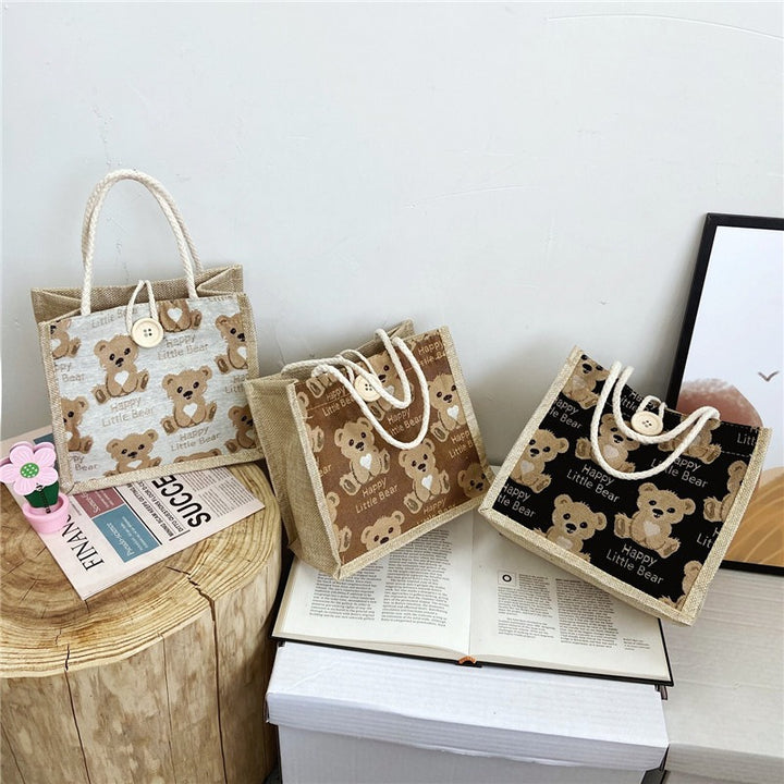 Shoulder bag with sweet bear motif Bowlift