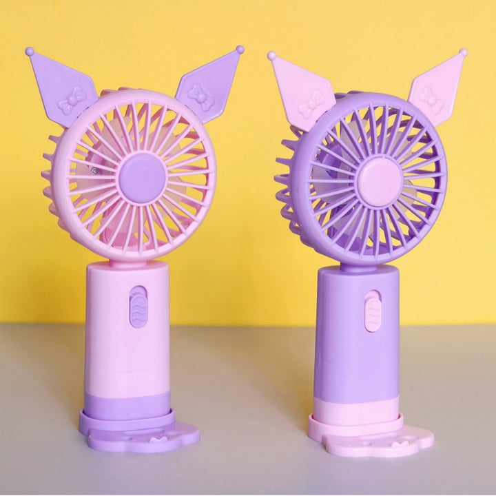 Unisex Portable Mini Fan with Animal Ear Design Bowlift