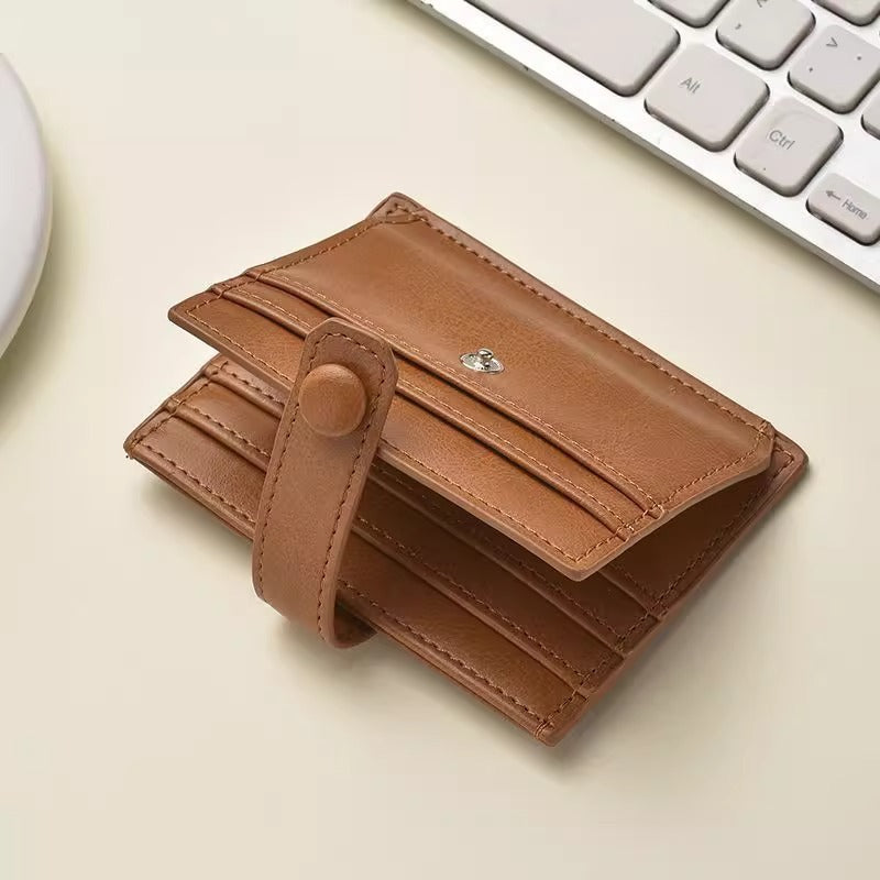 Minimalist Leather Card Holder Bowlift