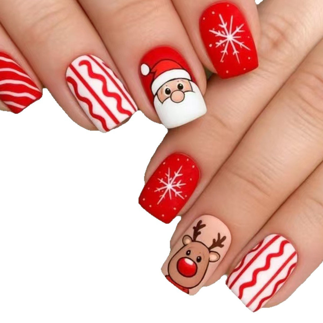Creative Christmas Art Nails with Festive Designs Bowlift