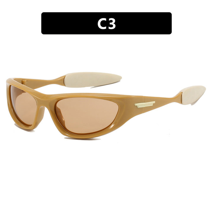 Women's Sporty Sunglasses with Ergonomic Design and UV Protection Bowlift