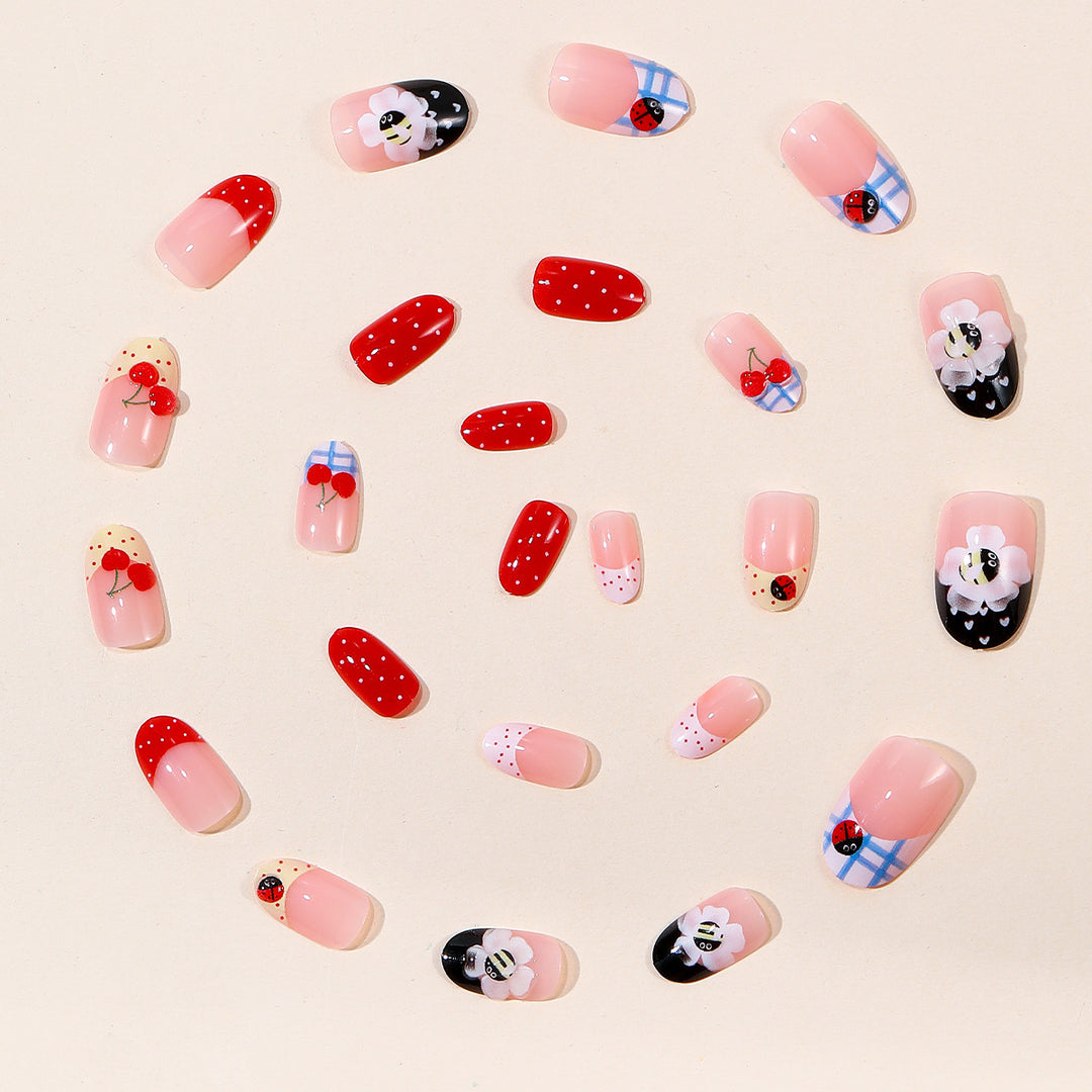 Decorative 3D Fruit and Insect Nail Art Set Bowlift