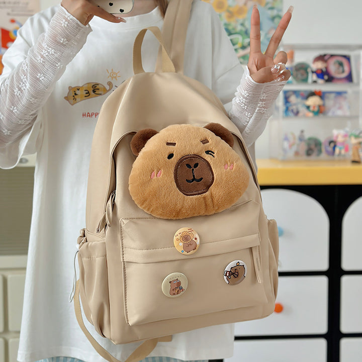 Plush Character Design Backpack Bowlift