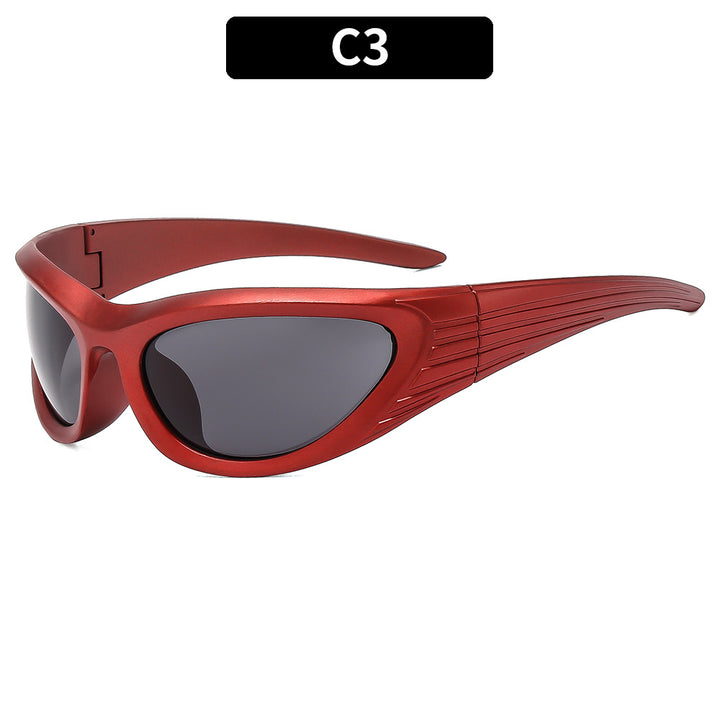 Sporty Wrap-Around Sunglasses