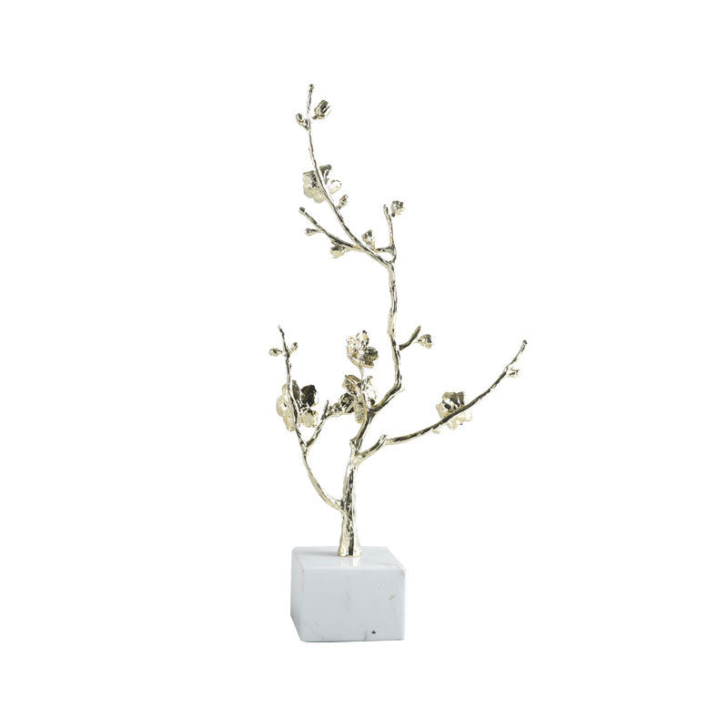 Elegant Floral Decorative Sculpture