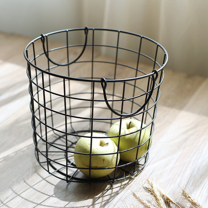Unisex wire basket with ergonomic carrying lid Bowlift
