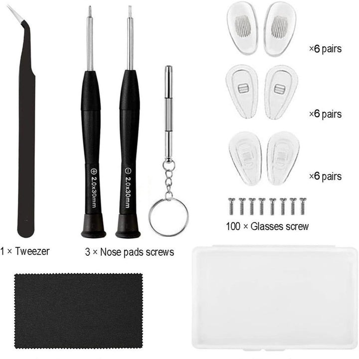 Complete Eyewear Repair Kit Bowlift