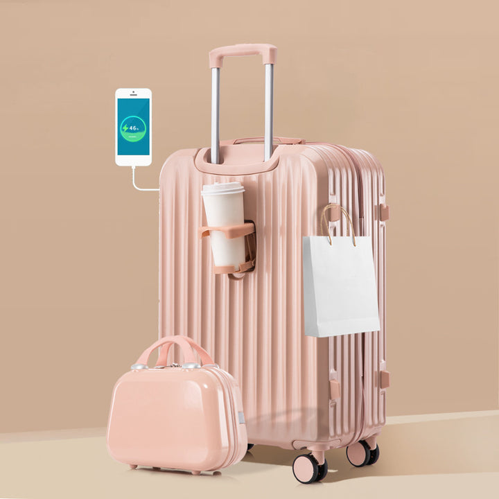 Smart Charging Hard-Shell Suitcase Bowlift