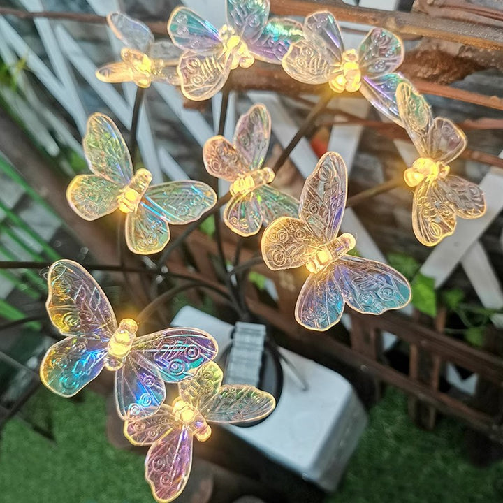 Decorative LED Fiber Optic Flower Stakes Bouquet Bowlift