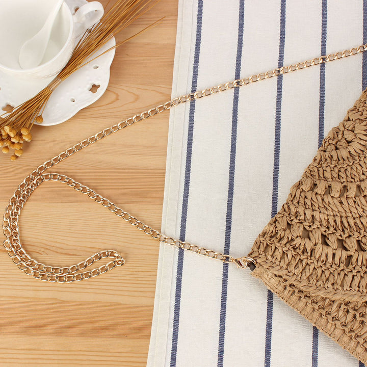 Handbag with Artistic Macrame Design Bowlift