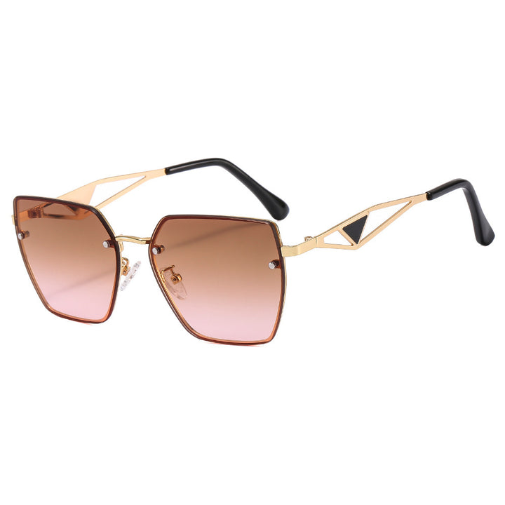 Women's geometric sunglasses with intricate design Bowlift
