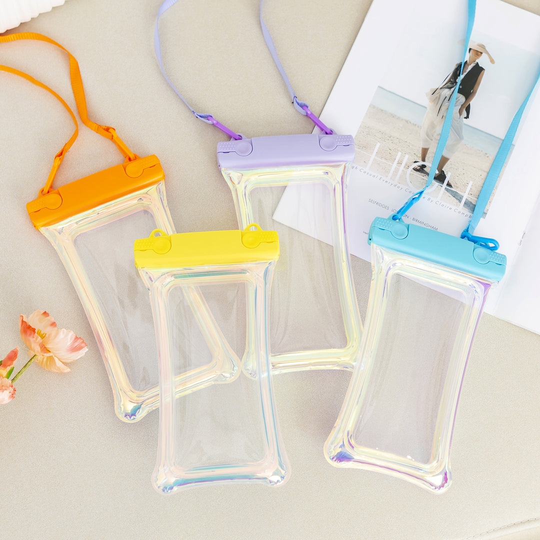 Transparent Waterproof Case with Carrying Strap Bowlift