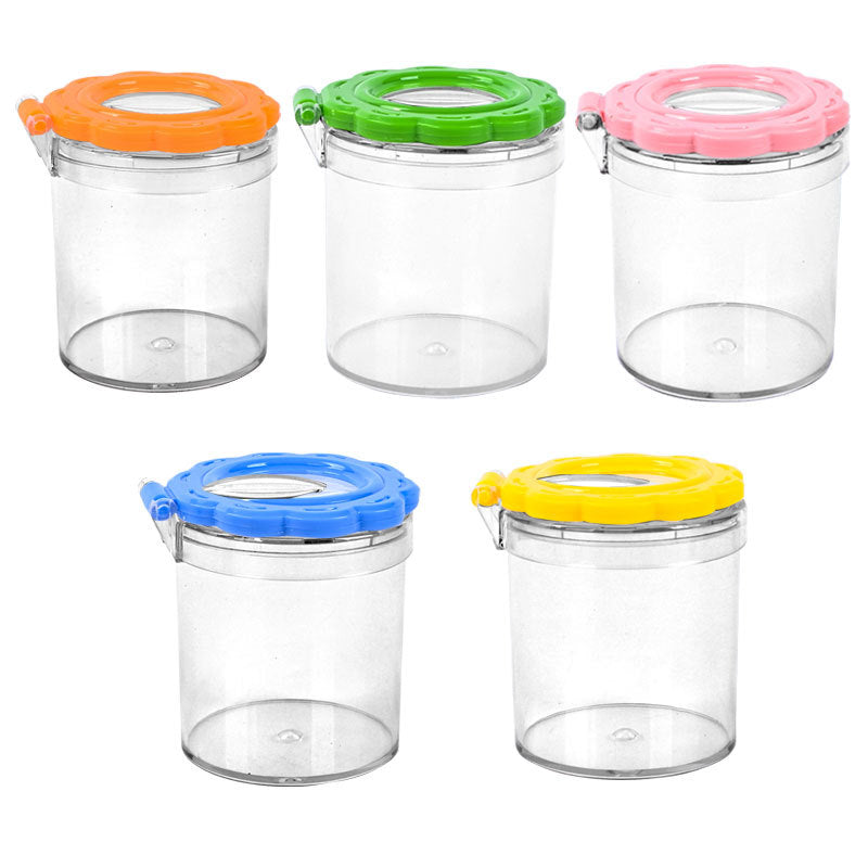 Travel Cosmetic Cream Jar with Flip Mirror and Leakproof Seal Bowlift
