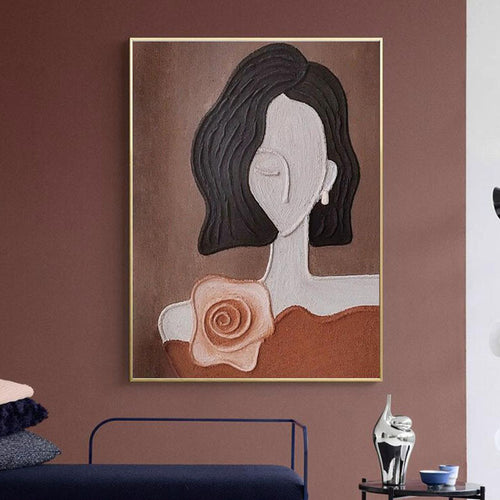 Artistic Portrait Canvas Wall Art