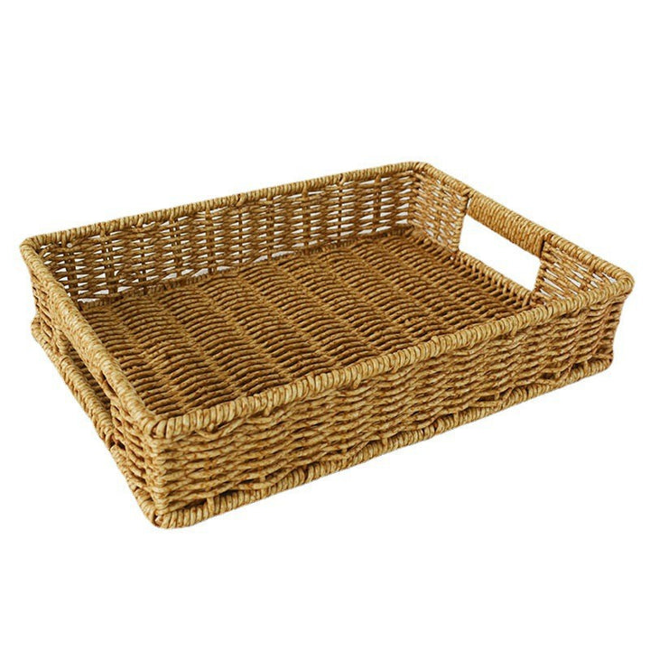 Handwoven Decorative Storage Tray Bowlift