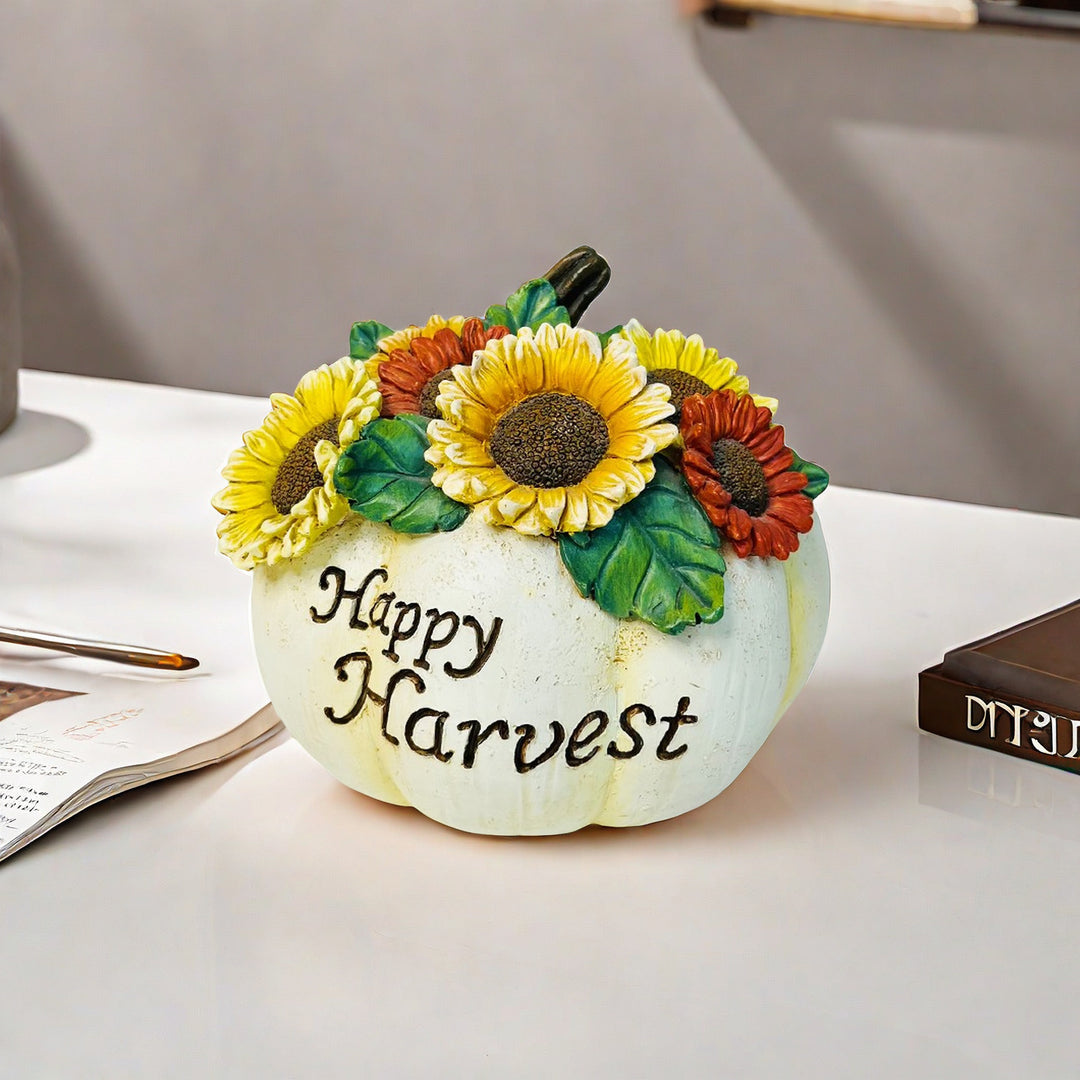 Decorative Pumpkin Sculpture Bowlift