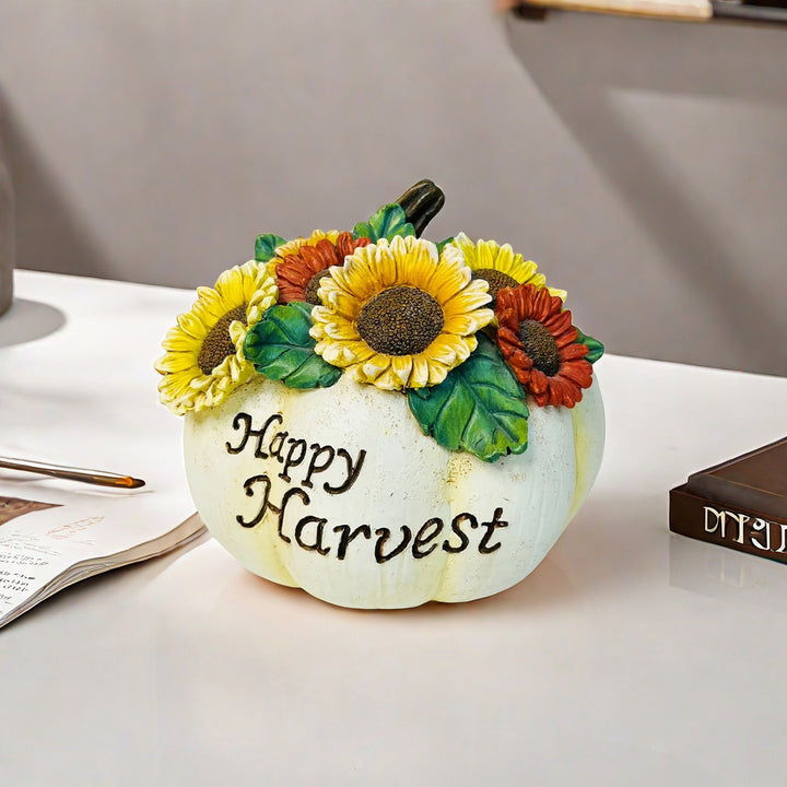 Decorative Pumpkin Sculpture Bowlift