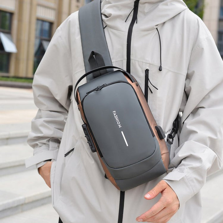 Shoulder bag with ergonomic design and multiple compartments Bowlift