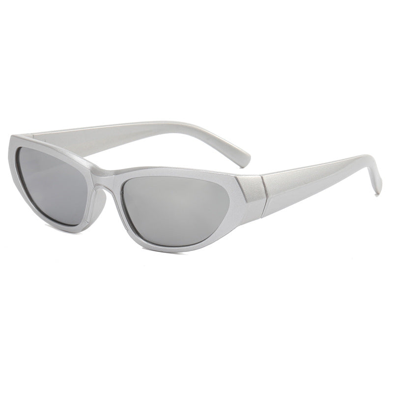 Ladies fashionable sunglasses with mirrored lenses Bowlift