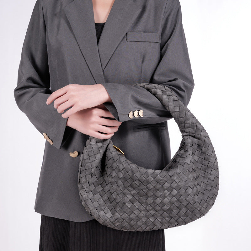 Designer Woven Handbag Bowlift