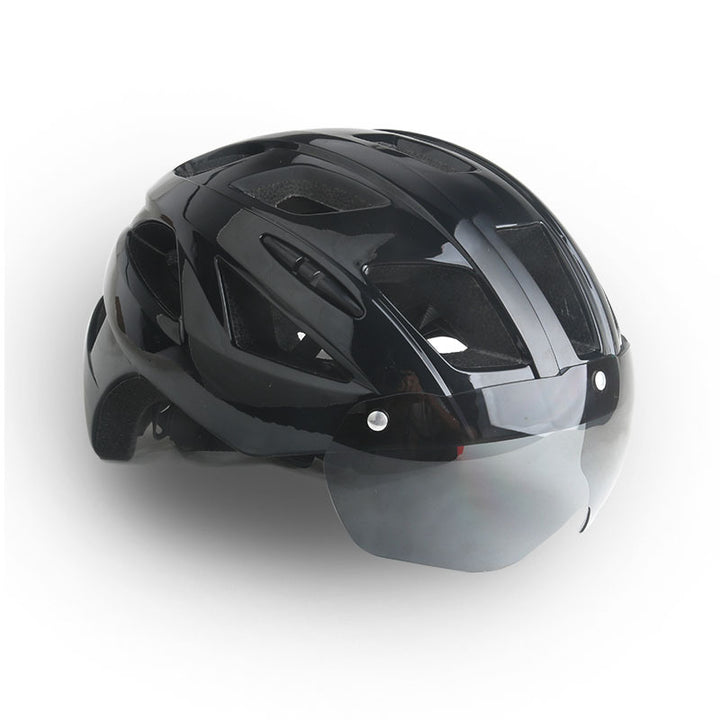 WoAerodynamic Cycling Helmet with Visor Bowlift