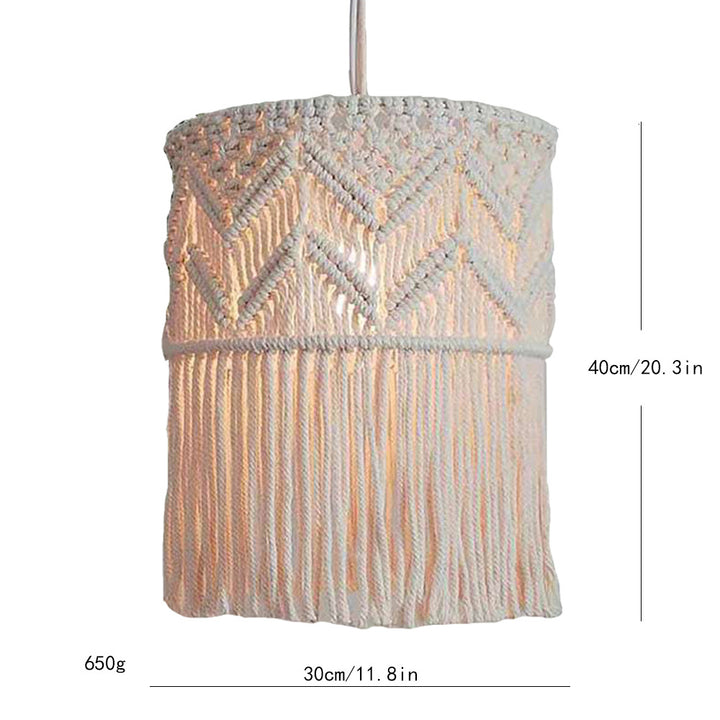 Macrame Hanging Lamp