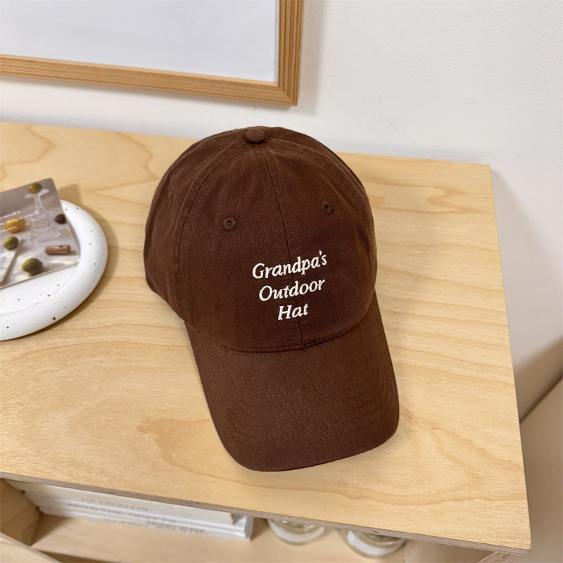 Men's Embroidered Outdoor Cap Bowlift