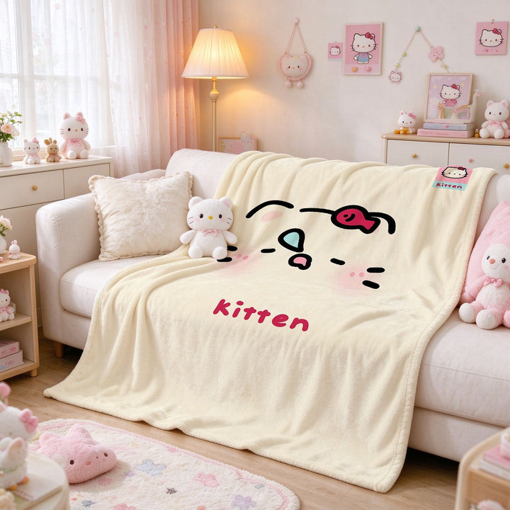Cozy Soft Fleece Throw Blanket