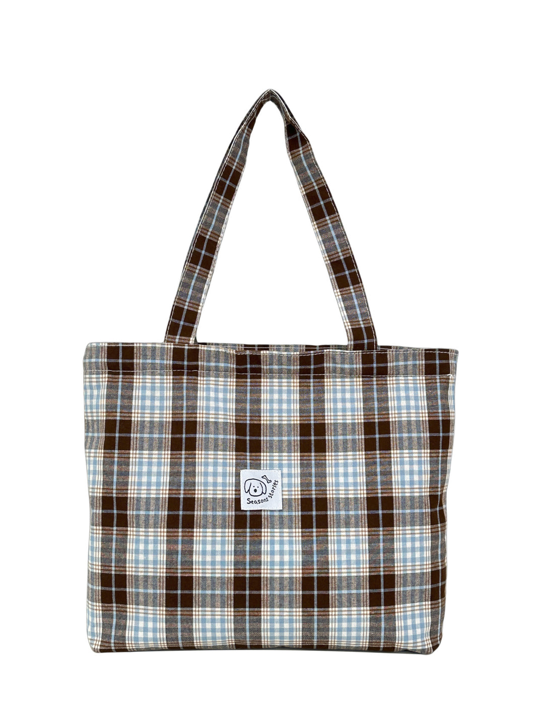 WoStylish Plaid Tote Bag Bowlift