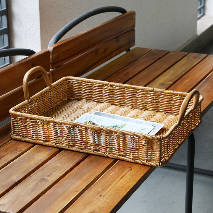 Woven Storage Basket Bowlift