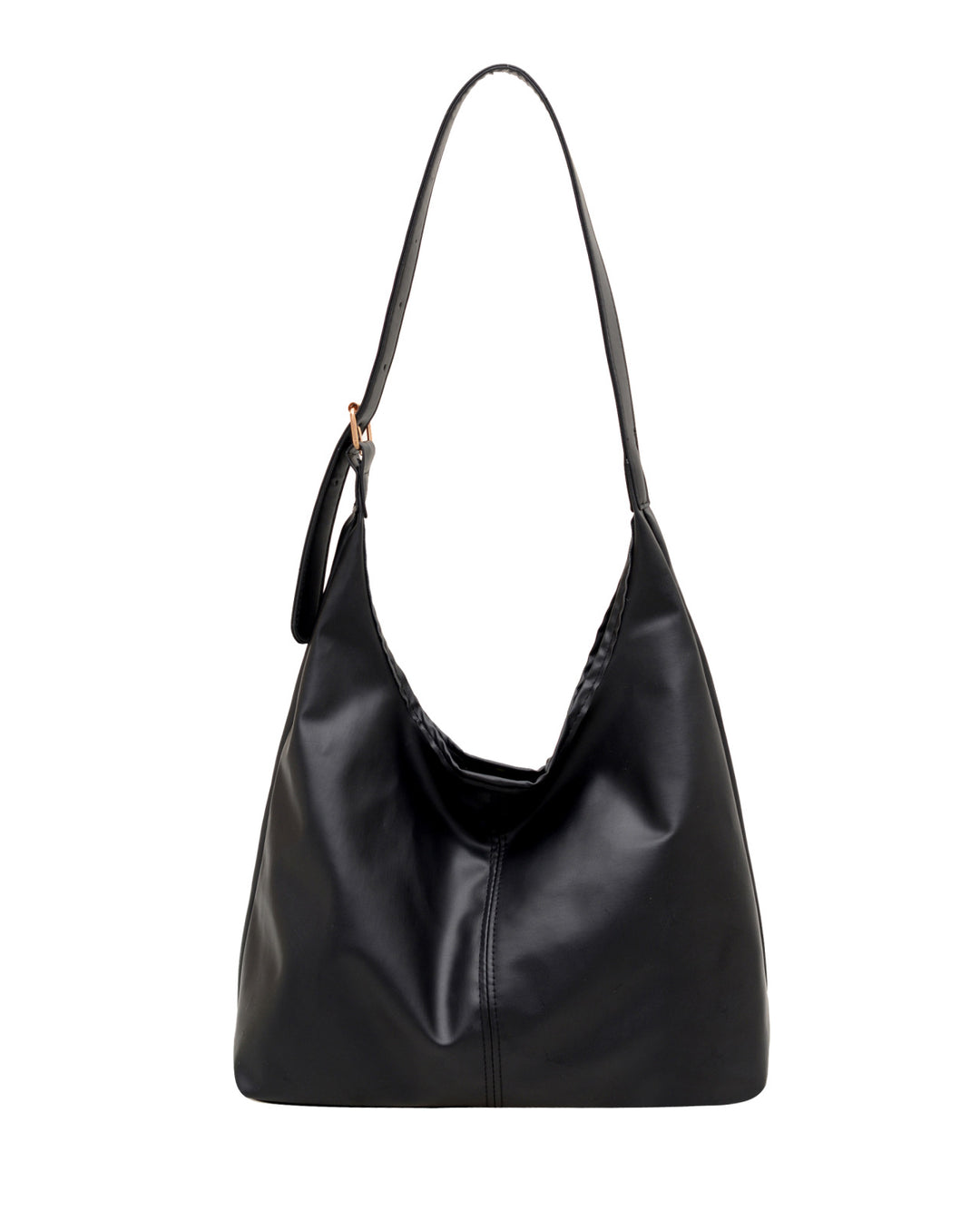 WoSpacious Soft Leather Hobo Bag Bowlift
