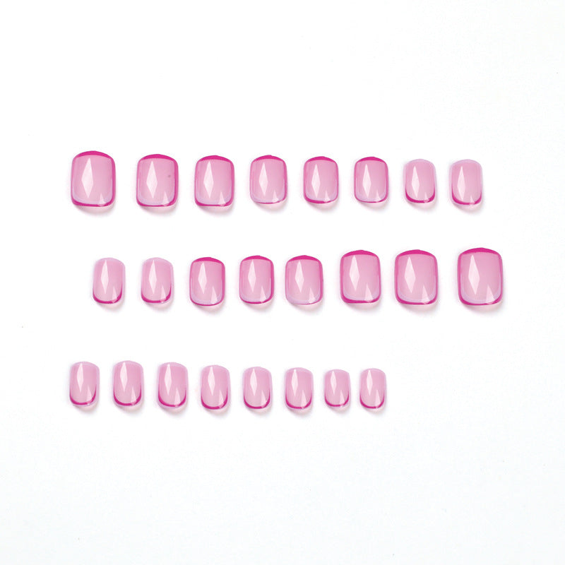 Elegant Nail Art with Modern French Tip Design Bowlift