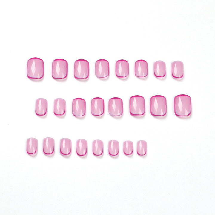 Elegant Nail Art with Modern French Tip Design Bowlift
