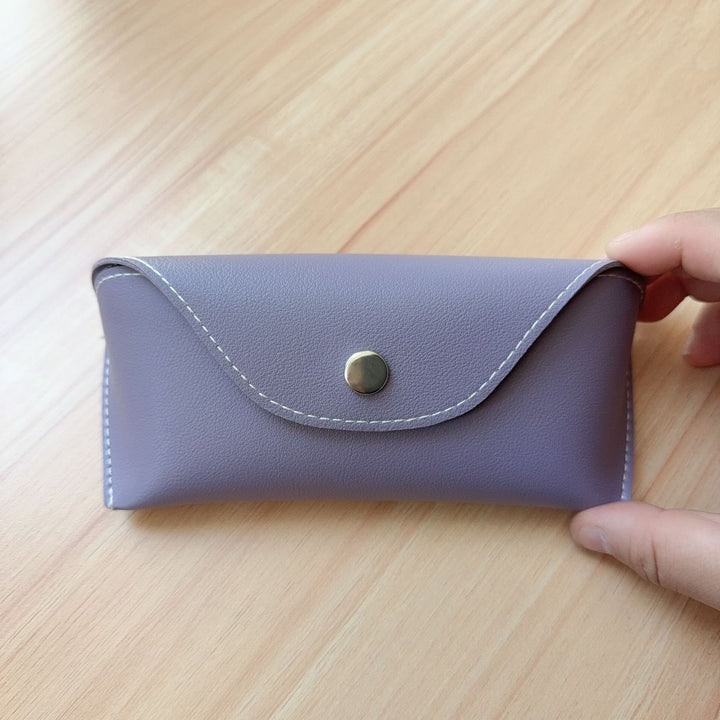 Stylish Leather Eyeglasses Case Bowlift