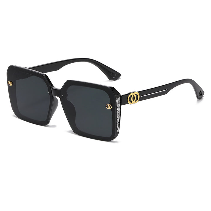 Luxe Oversized Square Frame Sunglasses