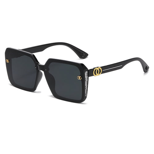 Luxe Oversized Square Frame Sunglasses
