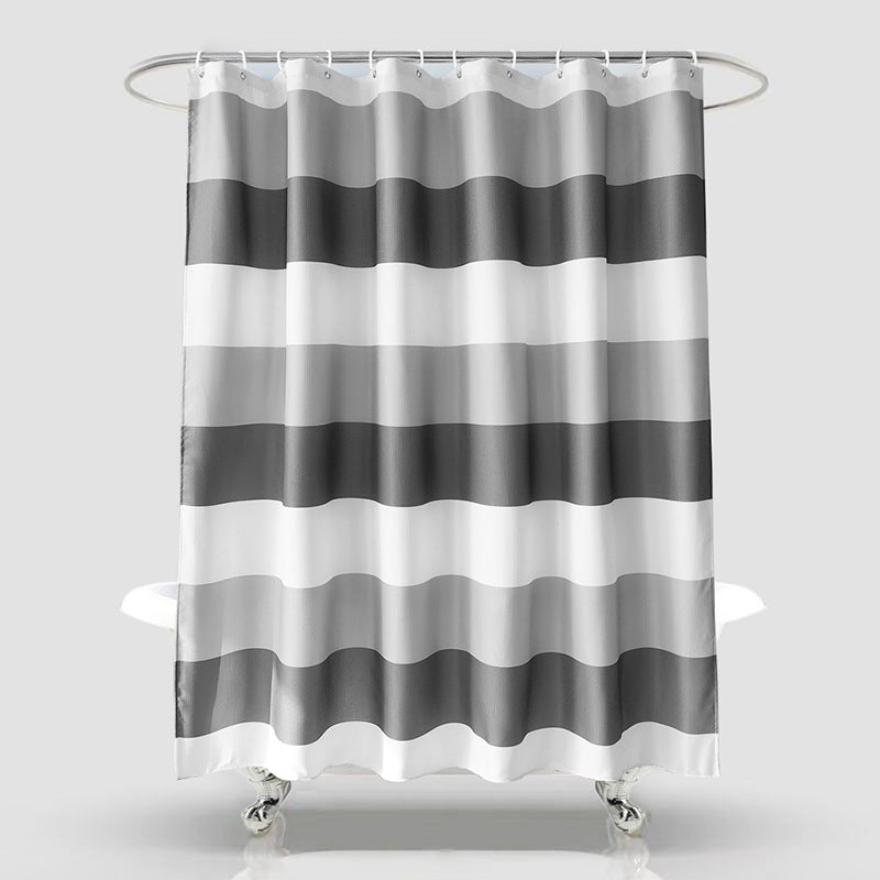 Decorative Bathroom Shower Curtain Bowlift