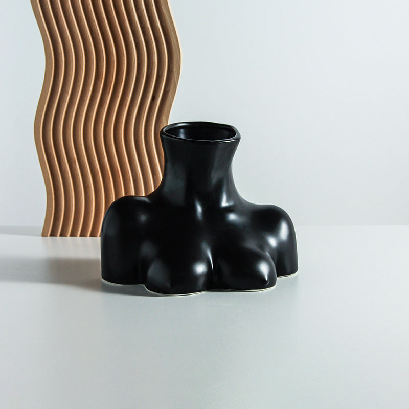 Artistic Abstract Ceramic Vase