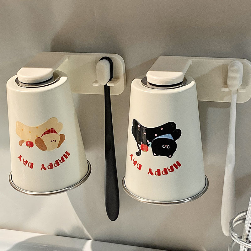 Wall cushion holder with cute animal design Bowlift