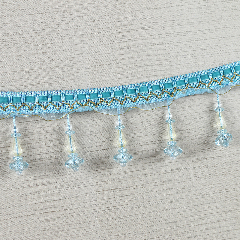 Decorative lace trim with pearls Bowlift
