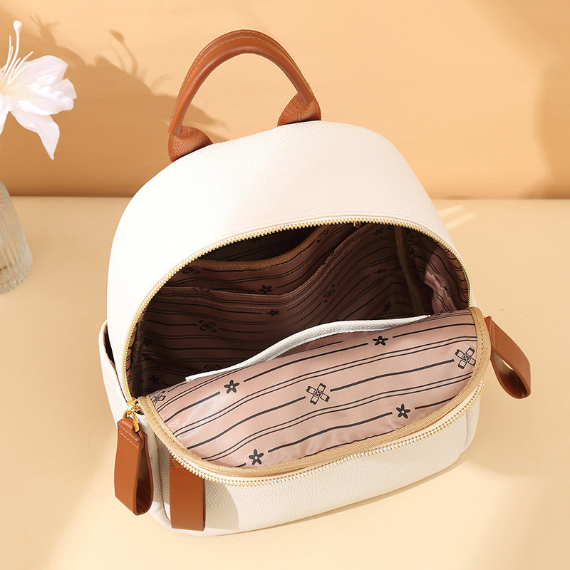 Minimalist Textured Backpack Bowlift